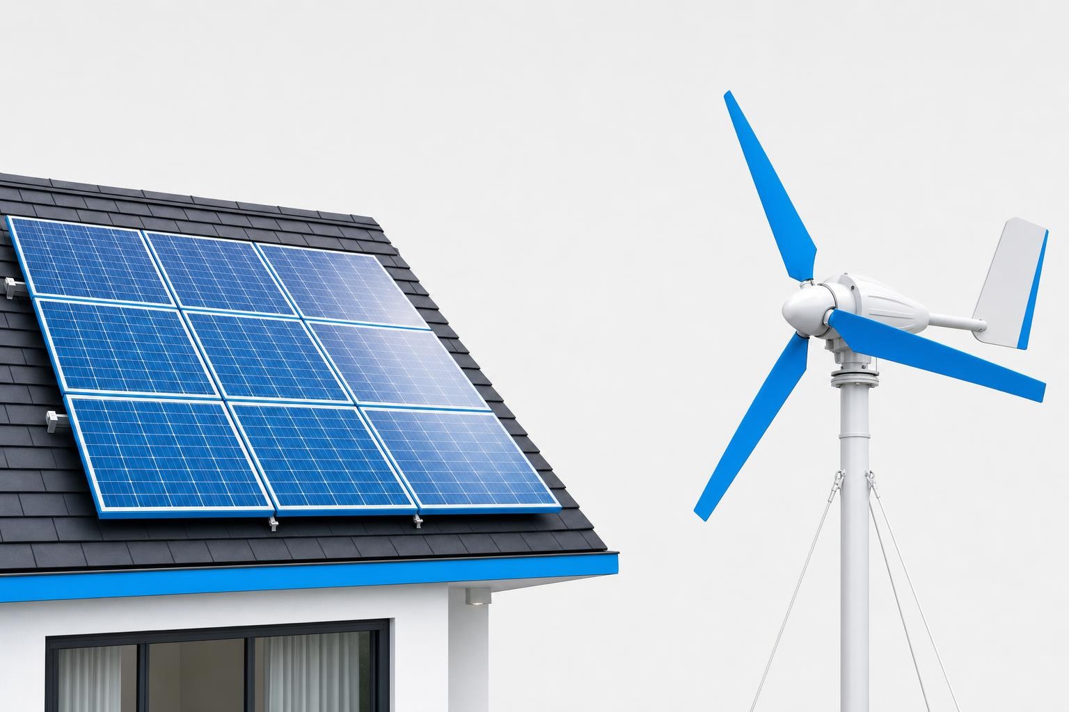 Wind Turbine vs Solar Panel for Home in India: An Honest Comparison (2026)