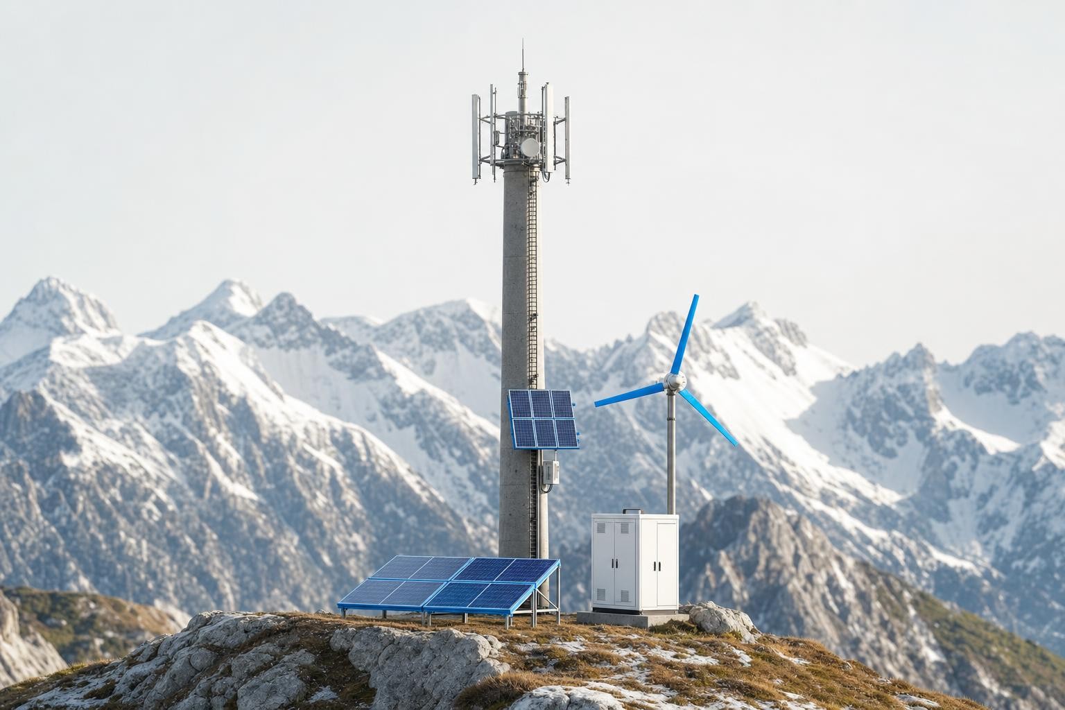The Solar-Only Gap: Why Remote 5G Masts Need Wind to Go Truly Off-Grid