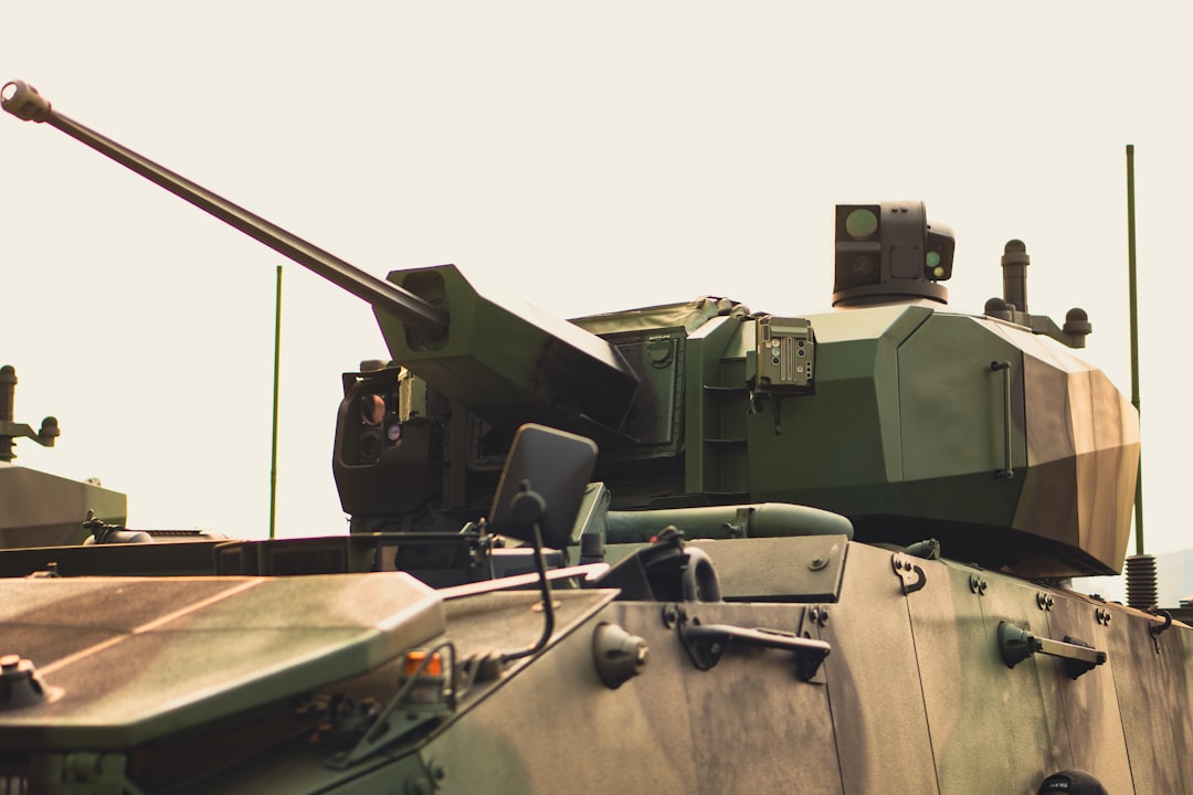 A couple of tanks sitting next to each other